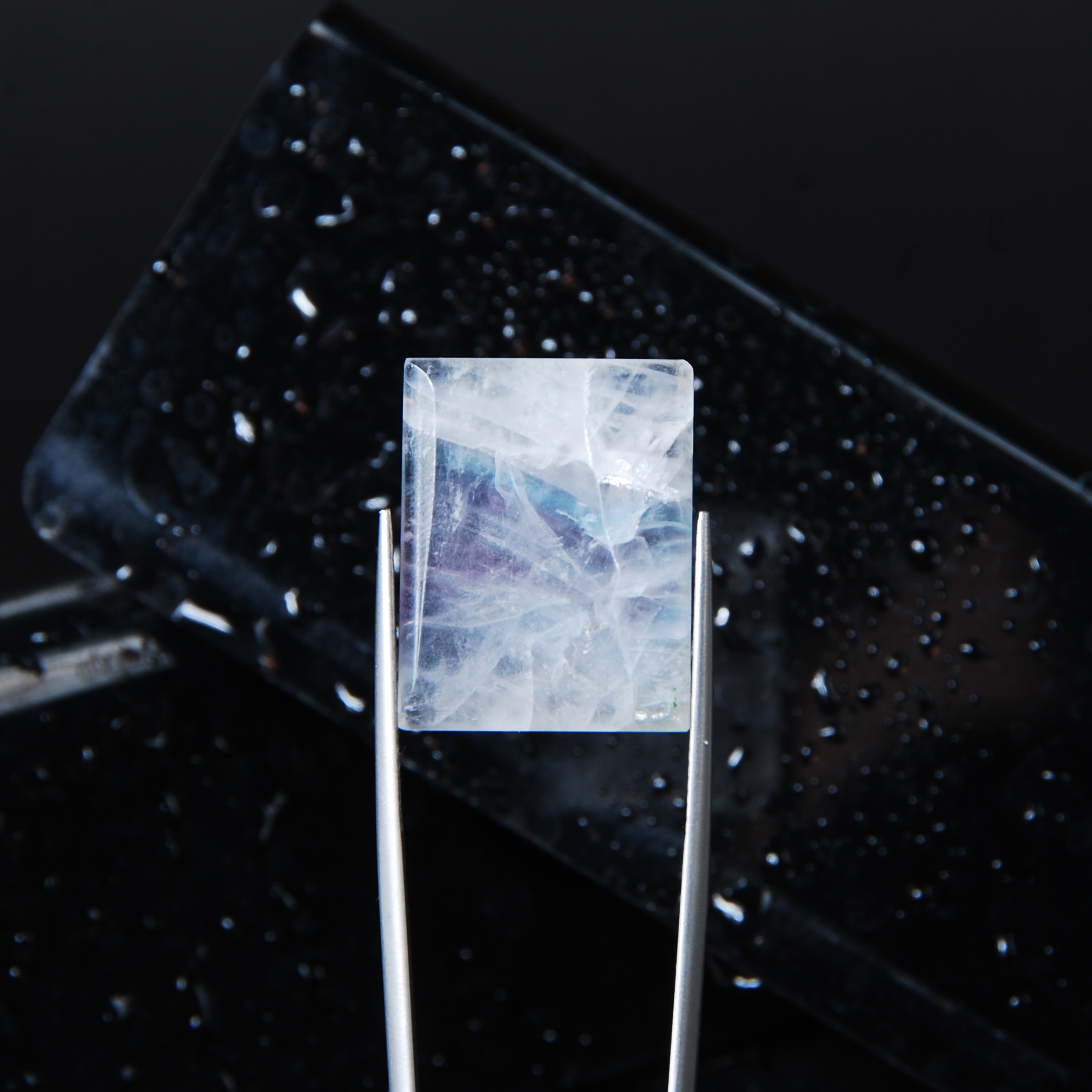 فلوریت رنگین کمانی مربعی 4.29گرم