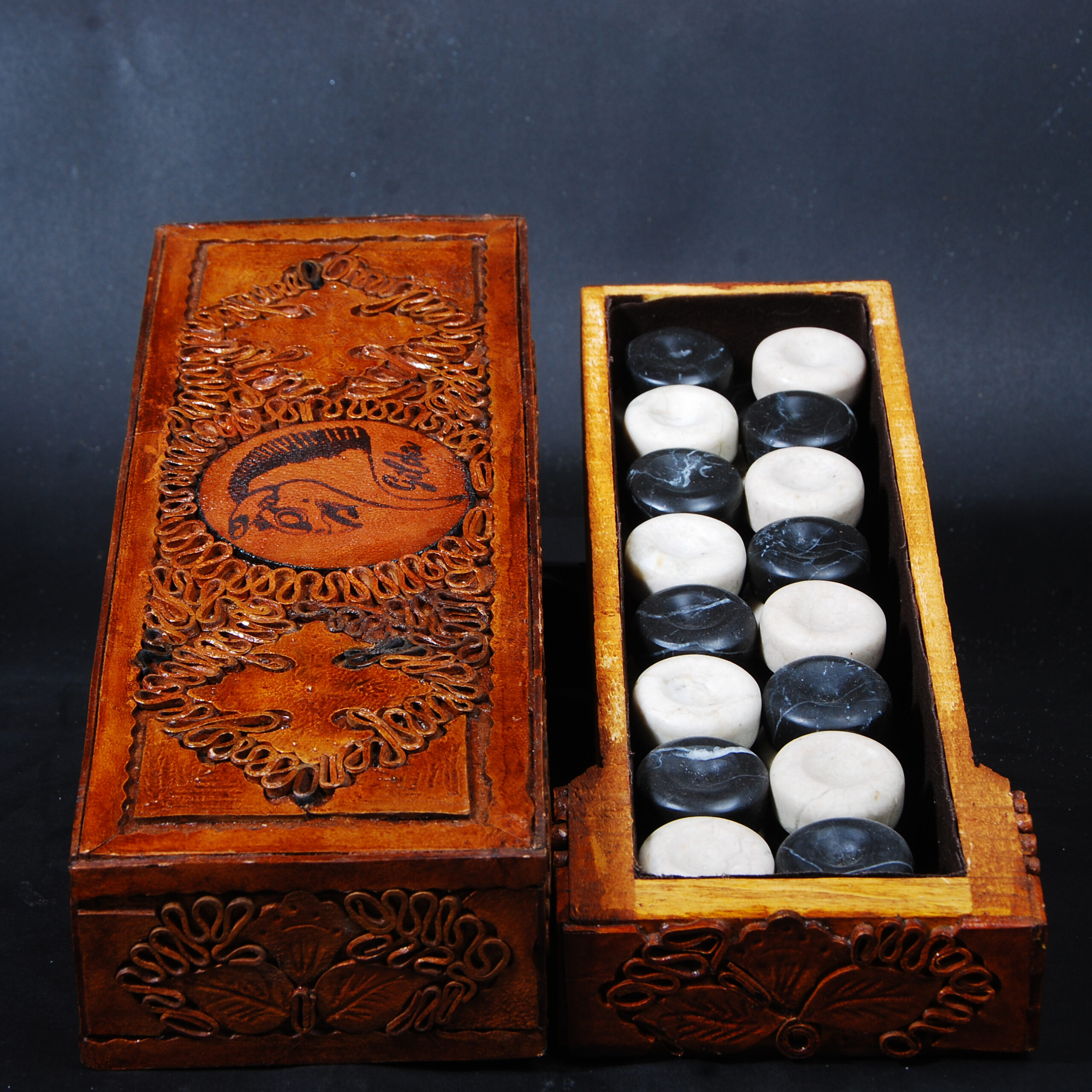 مهره تخته نرد سنگی (دستساز )