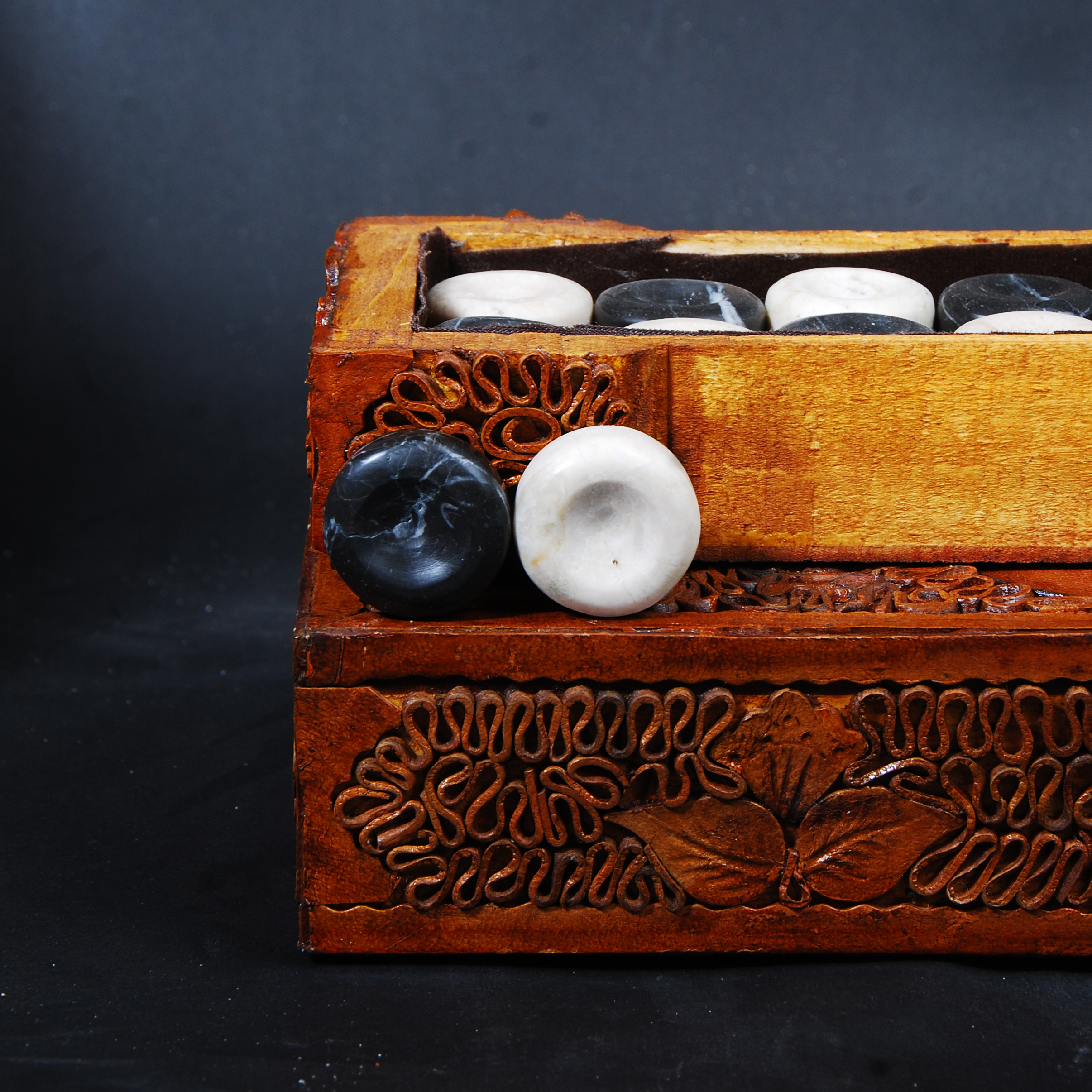 DSC_6213 مهره تخته نرد سنگی (دستساز )