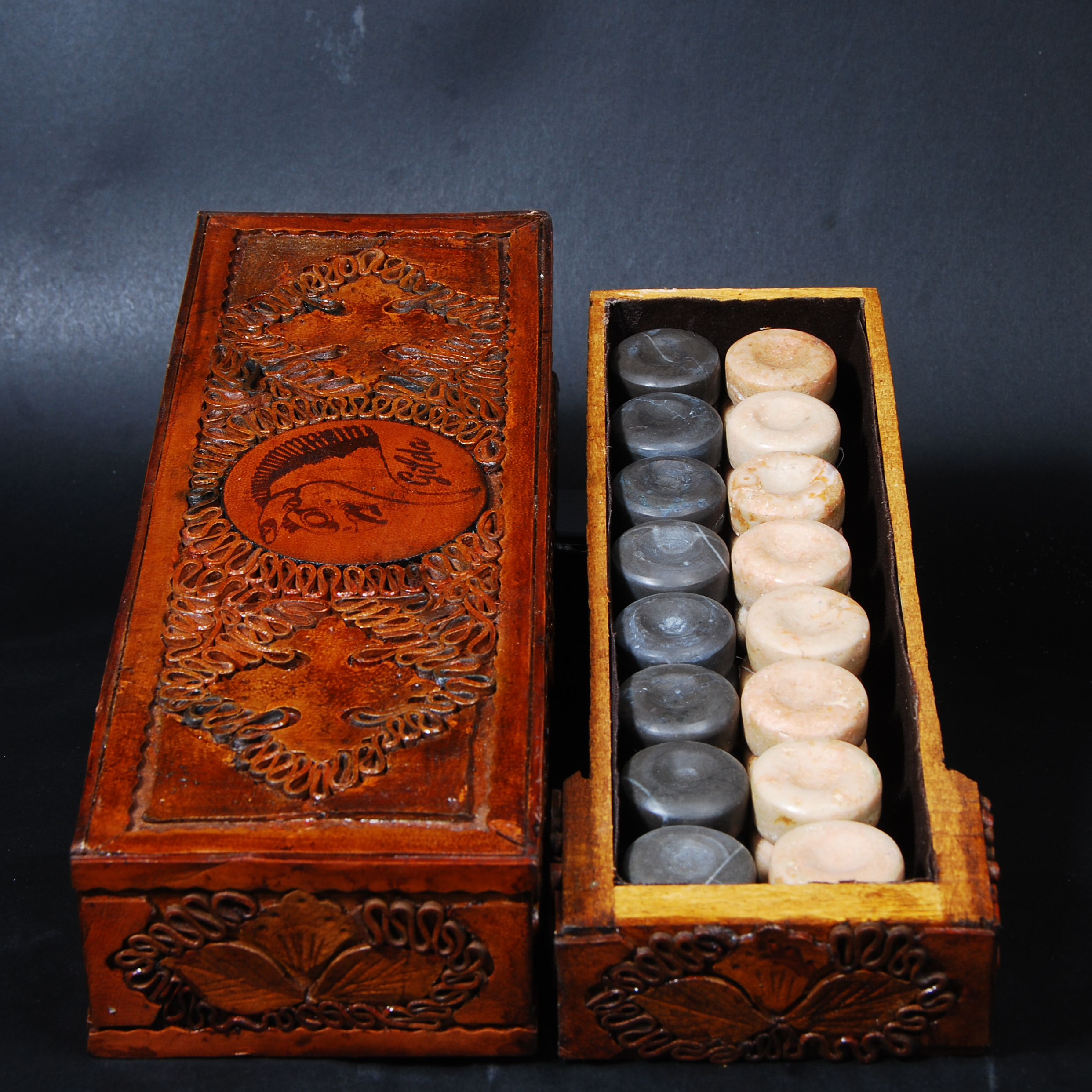 مهره تخته نرد سنگی (دستساز )