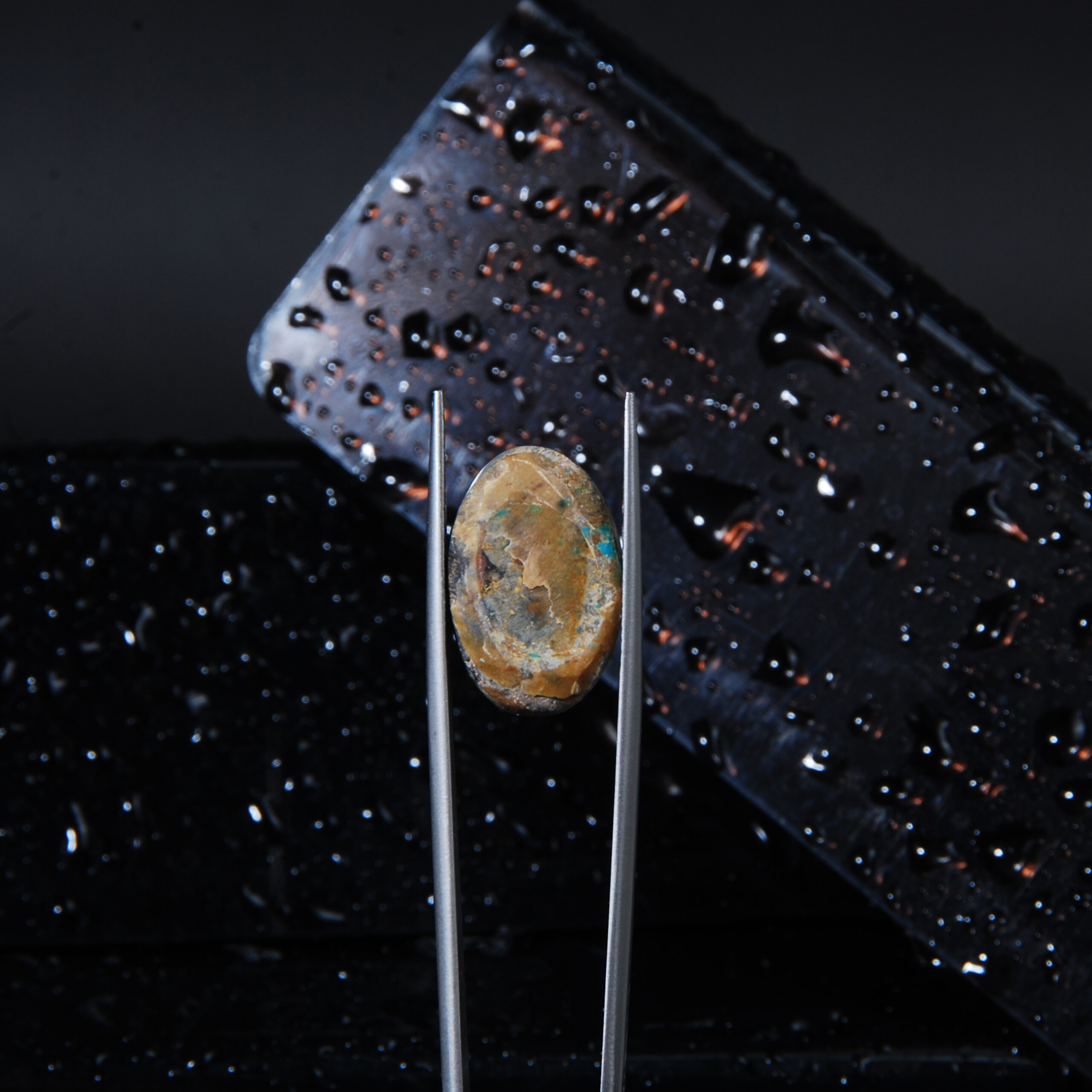 نگین فیروزه نیشابور بیضی 2.84گرم