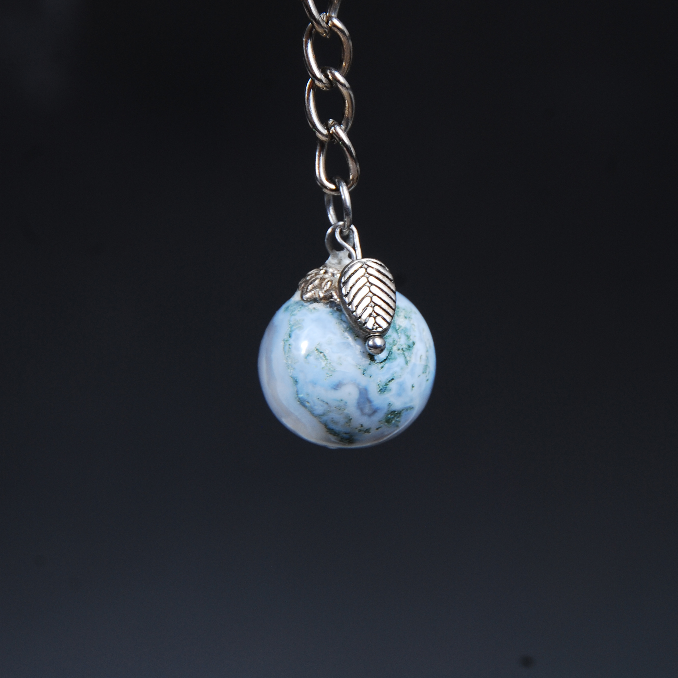 سرکلیدی سنگ عقیق سلیمانی 11.33گرم