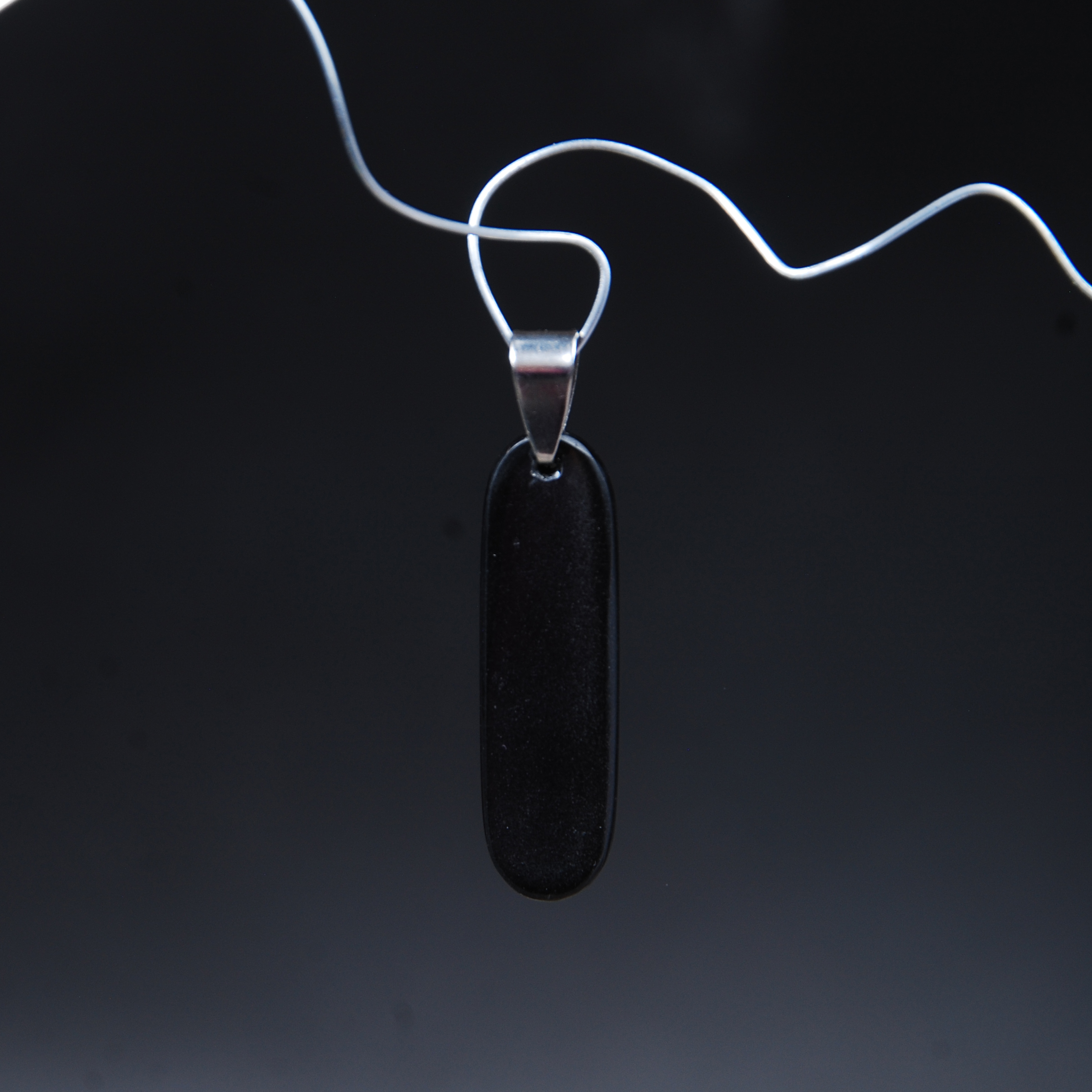 DSC_6902 گردنبند اونیکس مشکی 3.46گرم