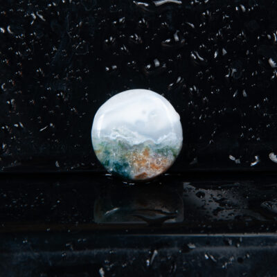 نگین عقیق شجر دریایی 5.75 گرم