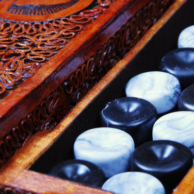 مهره تخته نرد سنگی (دستساز )