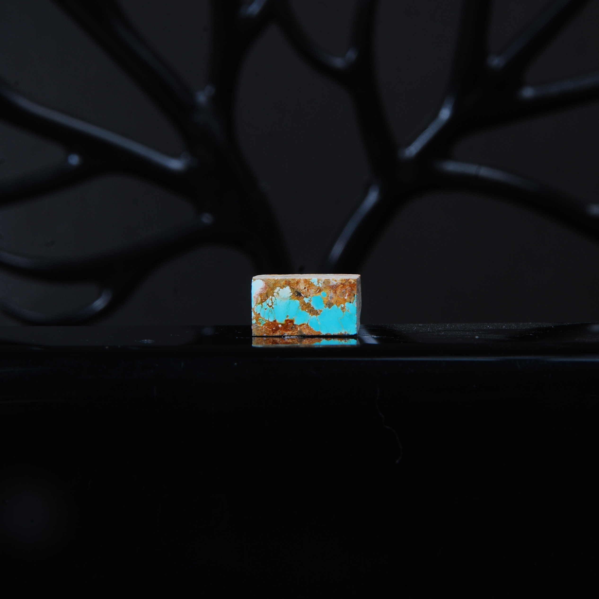 فیروزه نیشابور طبیعی آبی 1.15 گرم