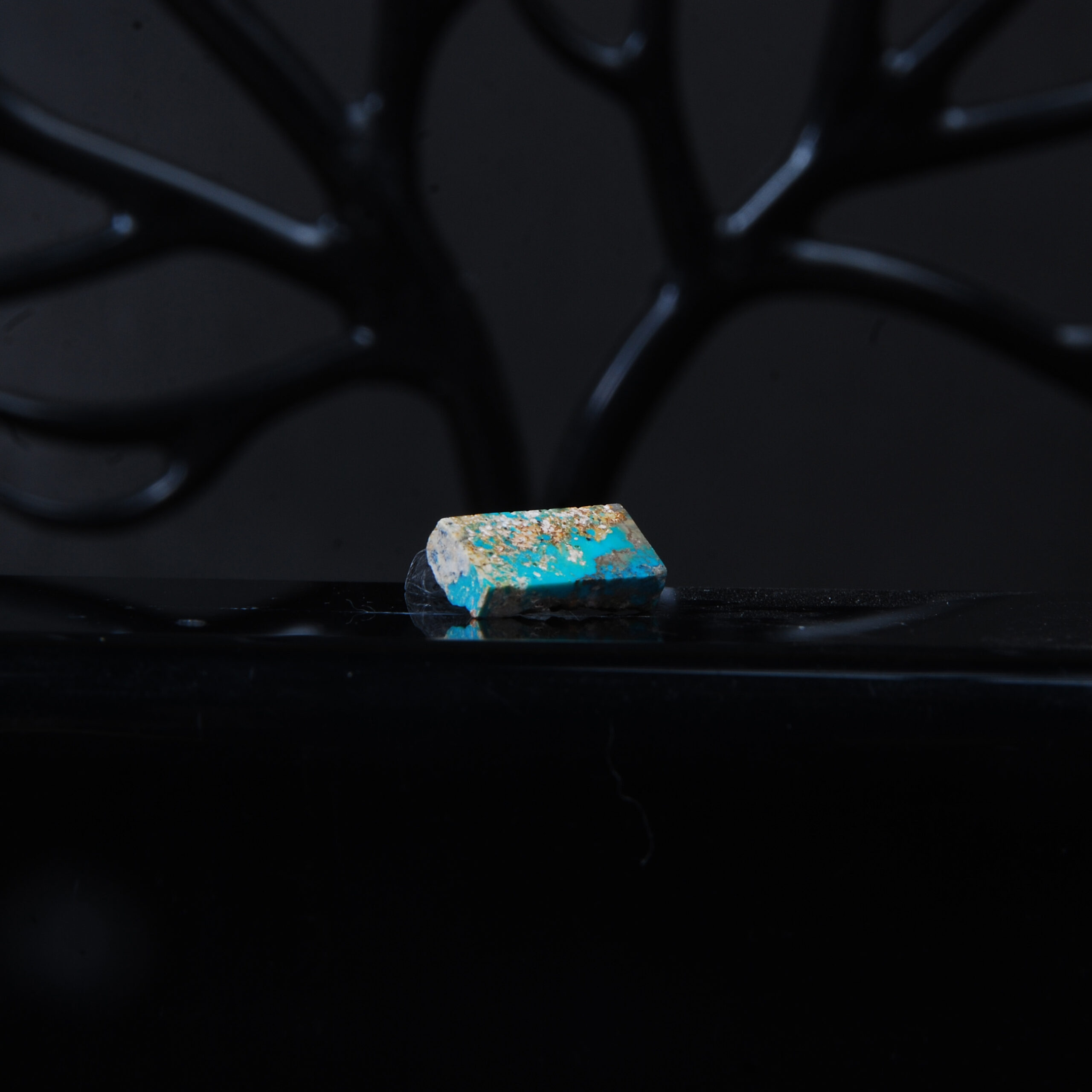 سنگ فیروزه نیشابور طبیعی آبی 1.03گرم