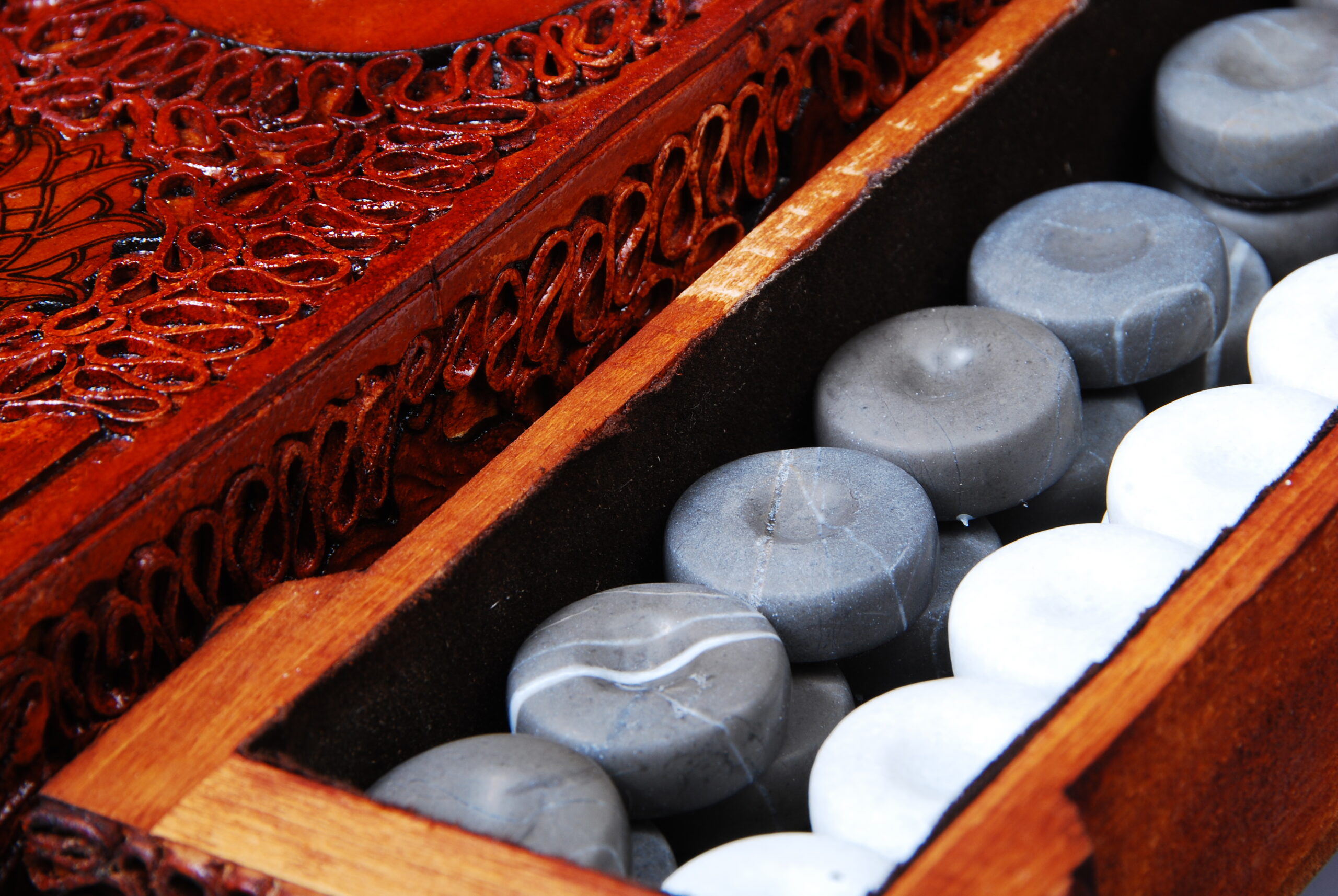 DSC_8321 مهره تخته نرد از جنس سنگ (دستساز )