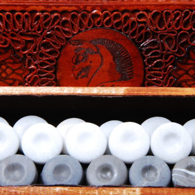 مهره تخته نرد از جنس سنگ (دستساز )