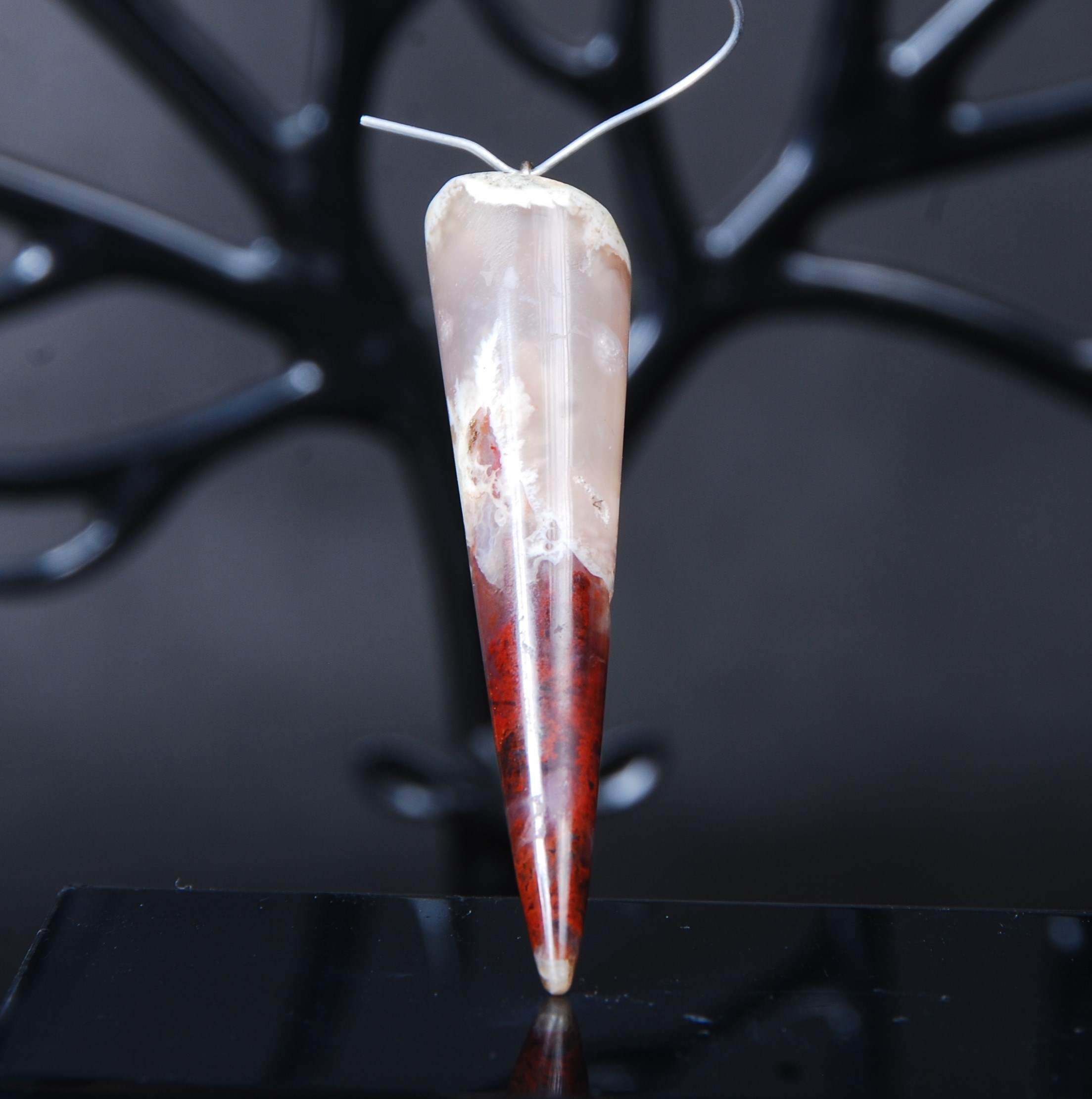 DSC_8364 گردنبند عقیق شجر پاییزه 10.01گرم