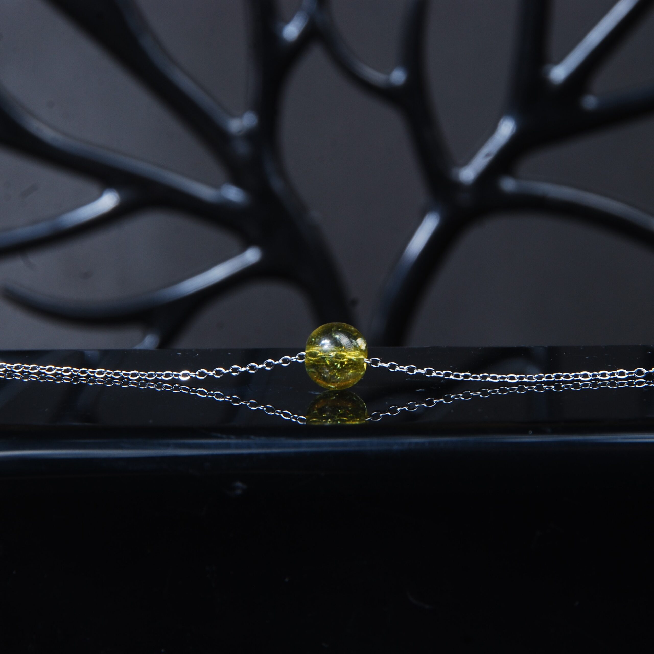 DSC_8382 گردنبند زبرجد با زنجیر رنگ ثابت 5.20گرم