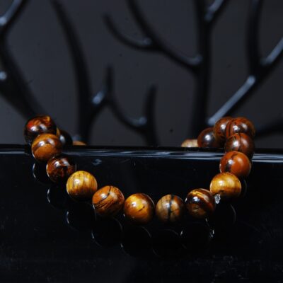 دستبند چشم ببر طبیعی 19.26گرم