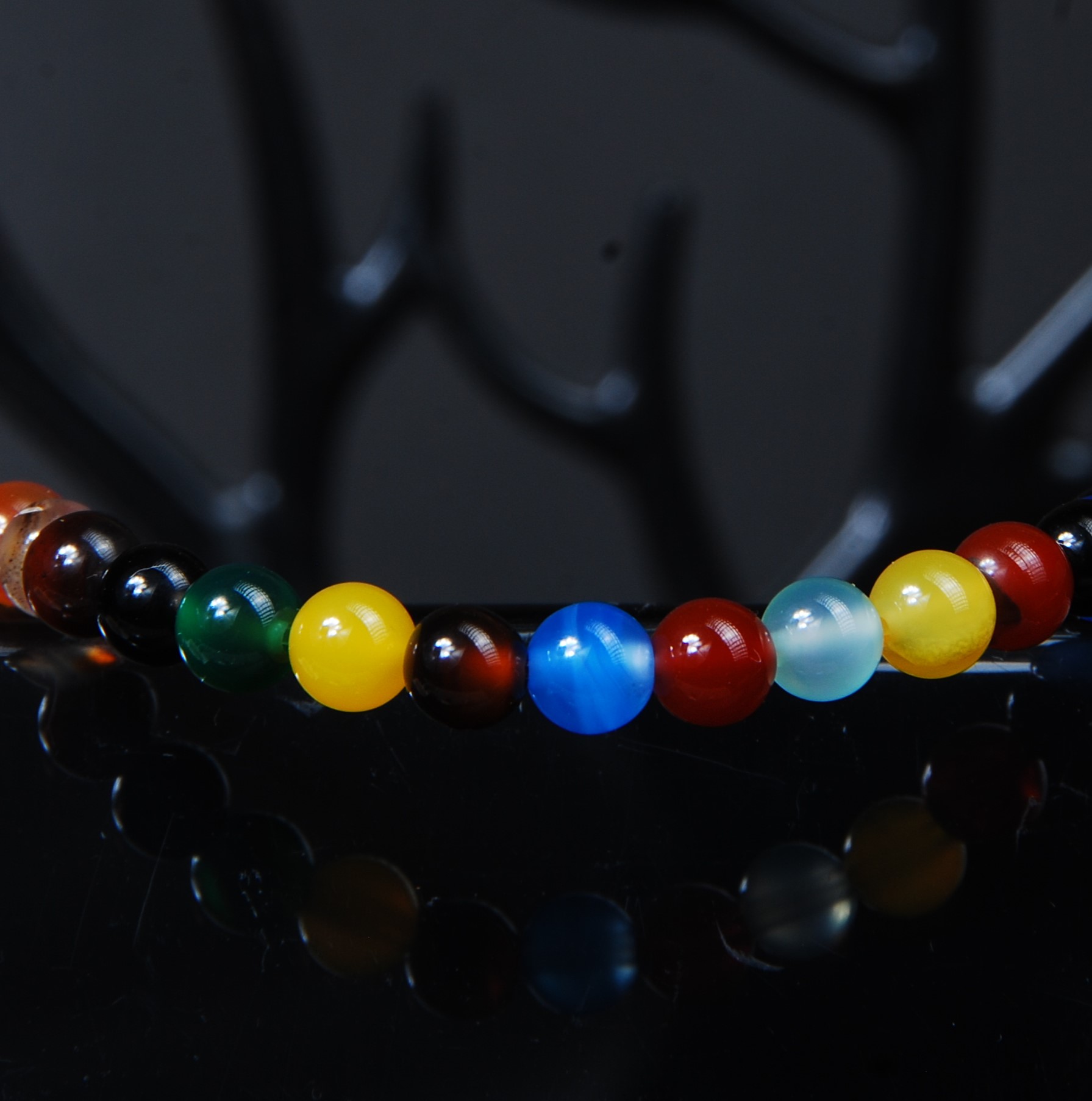 DSC_8410 دستبند عقیق چند رنگ