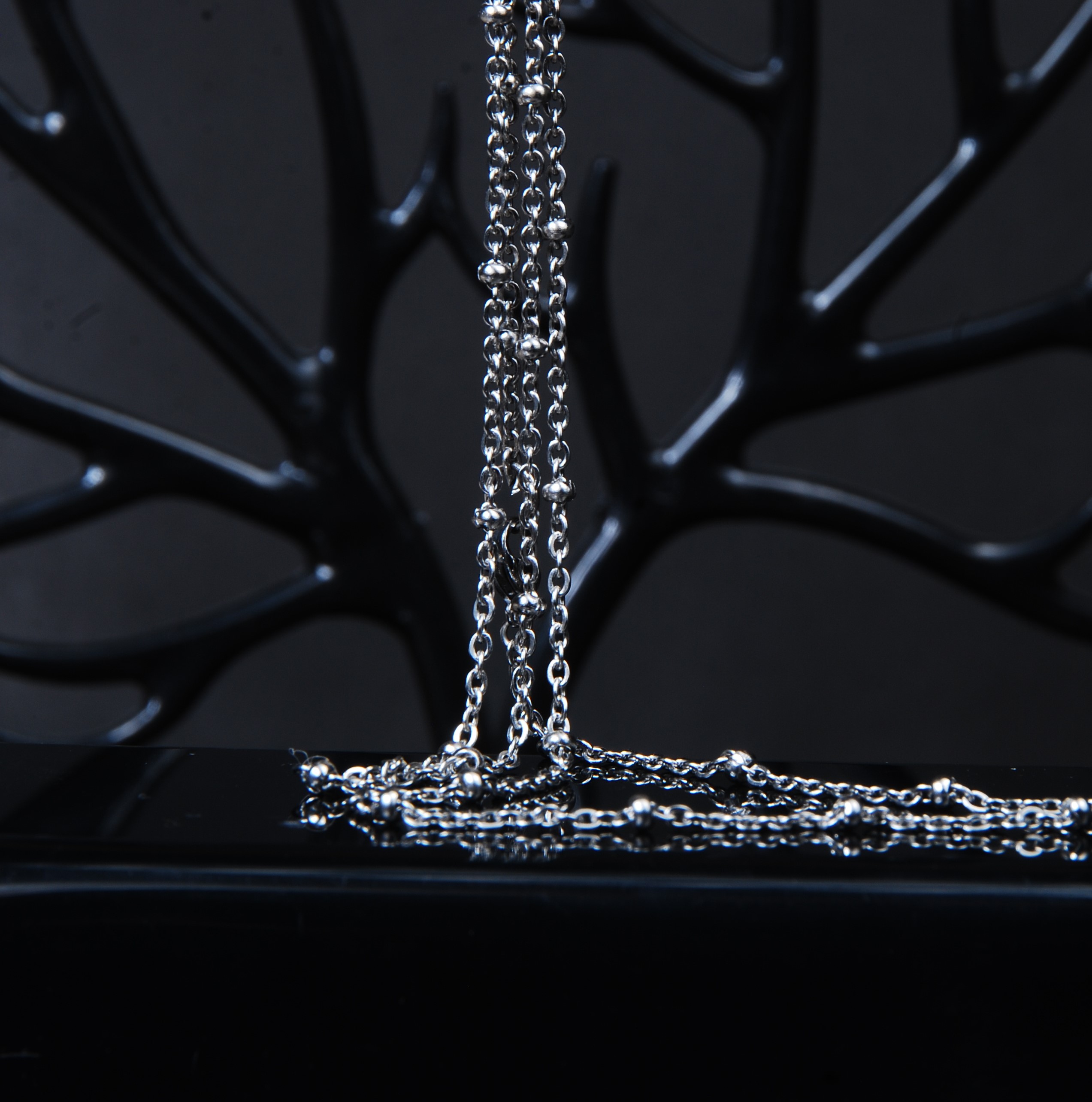 DSC_8431 زنجیر استیل رنگ ثابت 4.13گرم