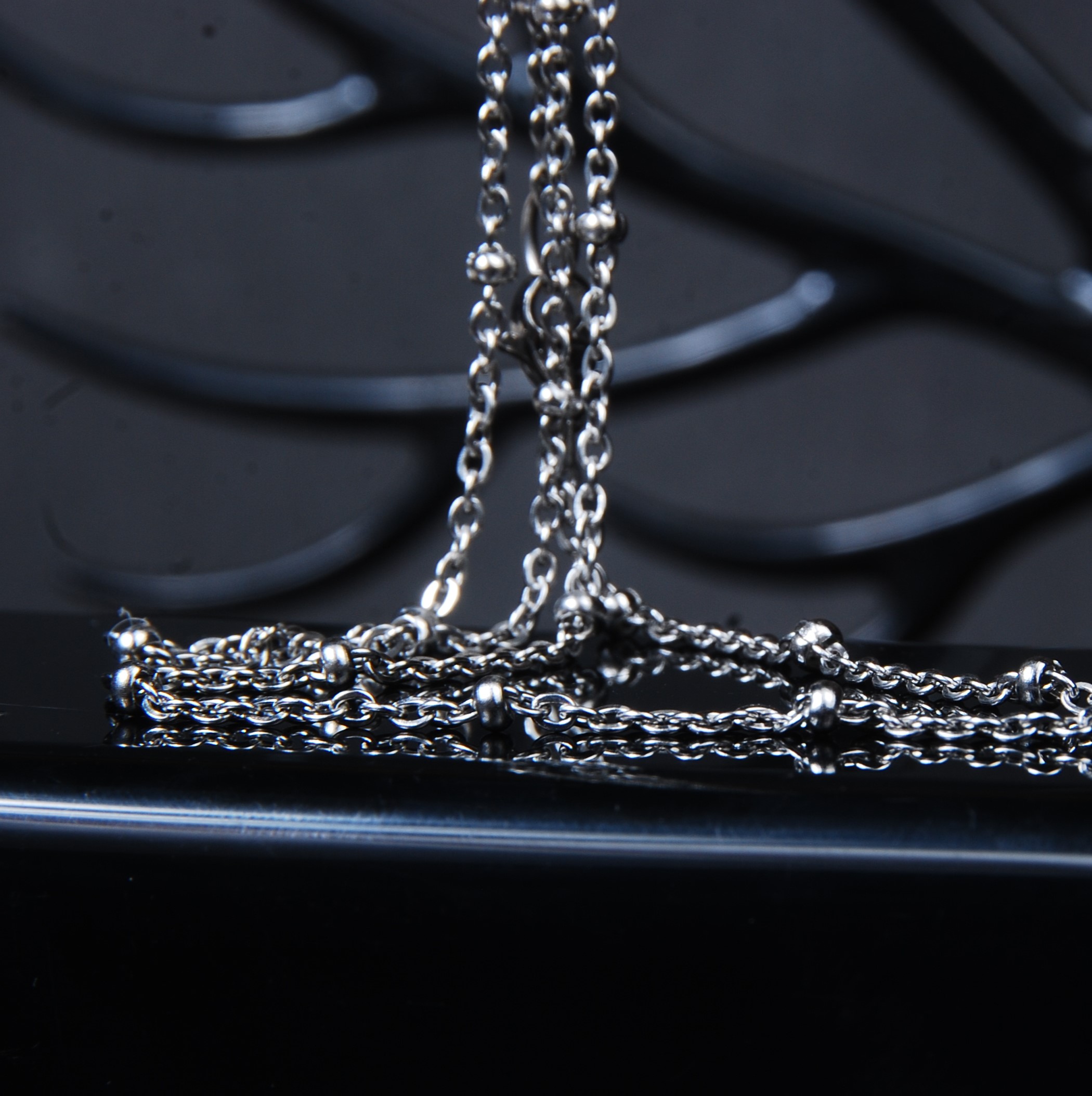 DSC_8432 زنجیر استیل رنگ ثابت 4.13گرم