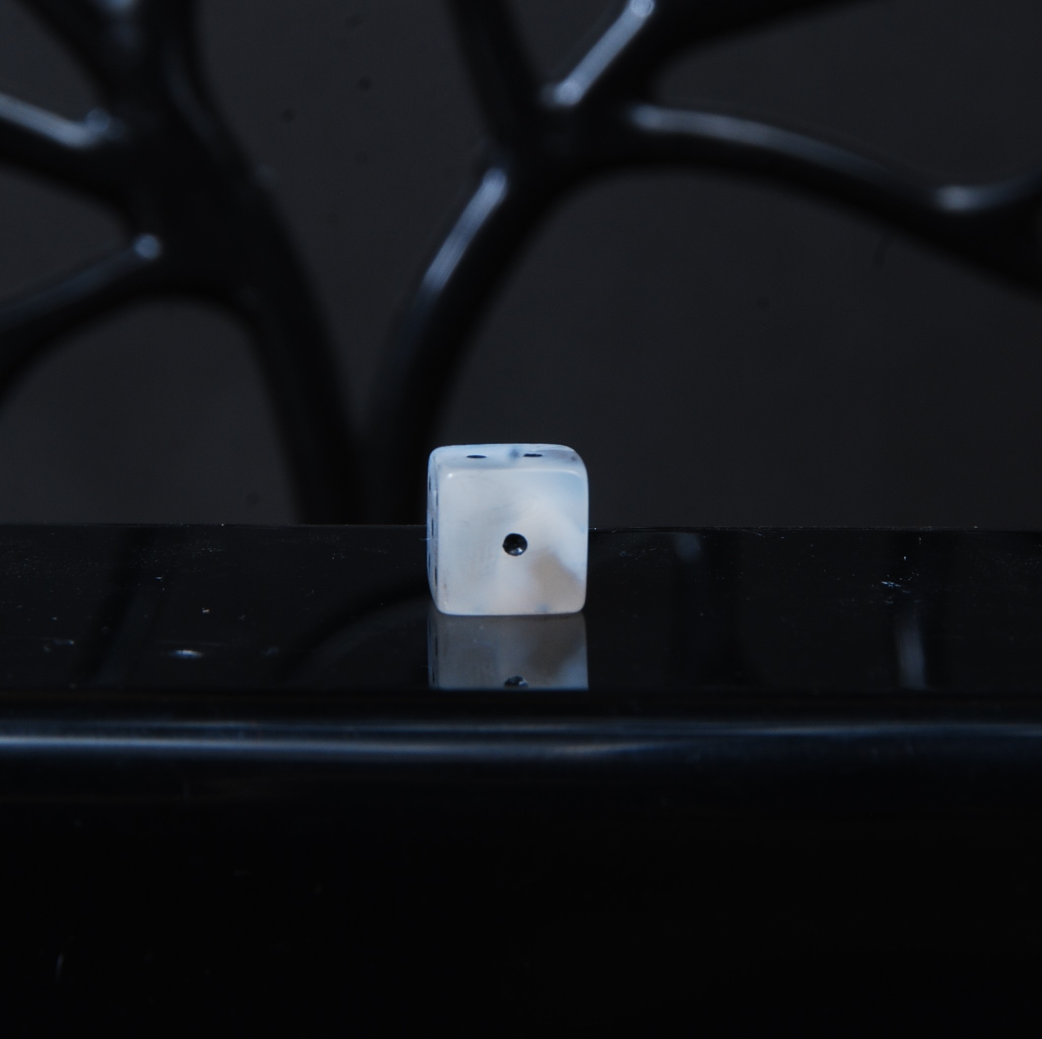 تاس عقیق سلیمانی باباقوری سفید 2.06گرم