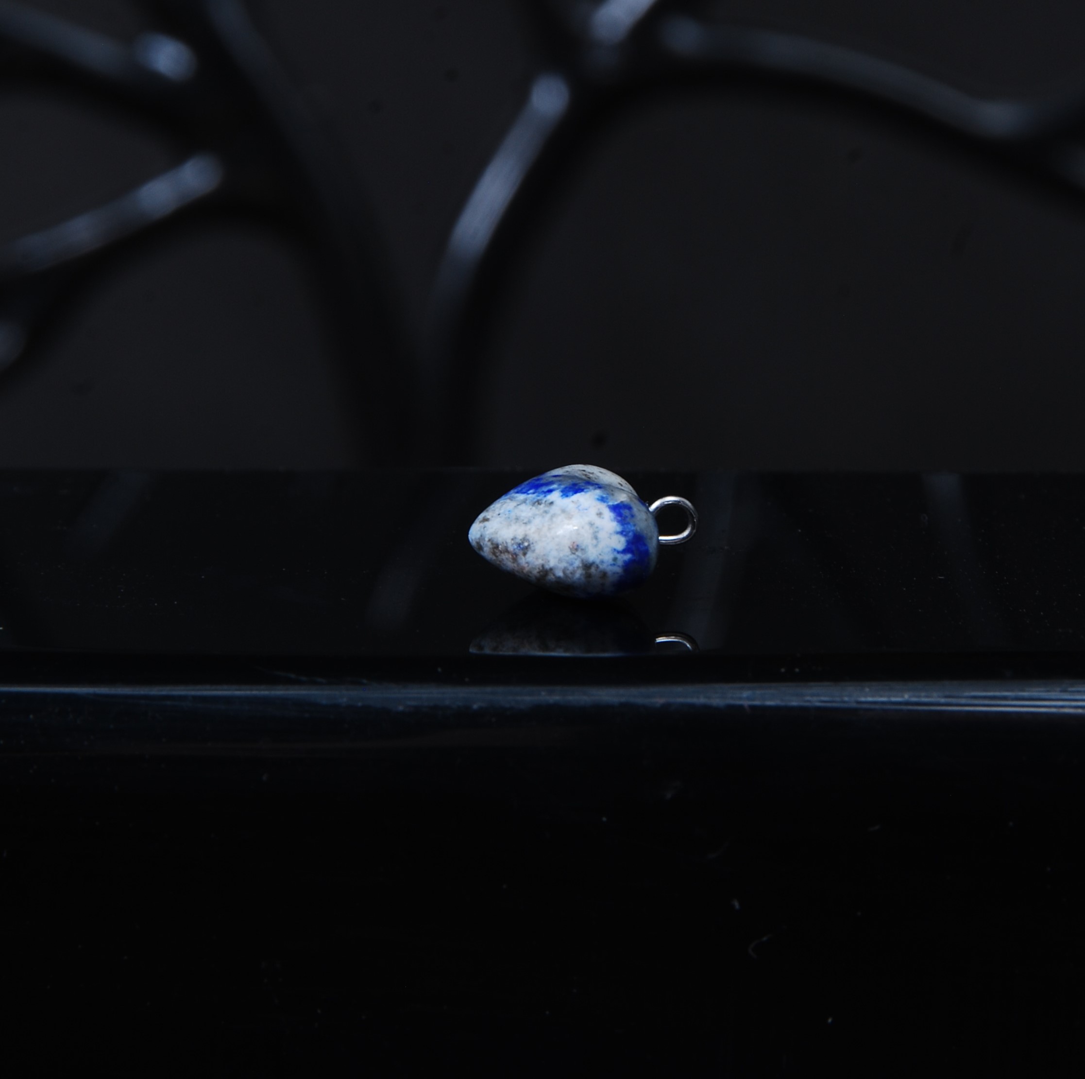 DSC_8994 گردنبند قلب لاجورد طبیعی 1.46گرم