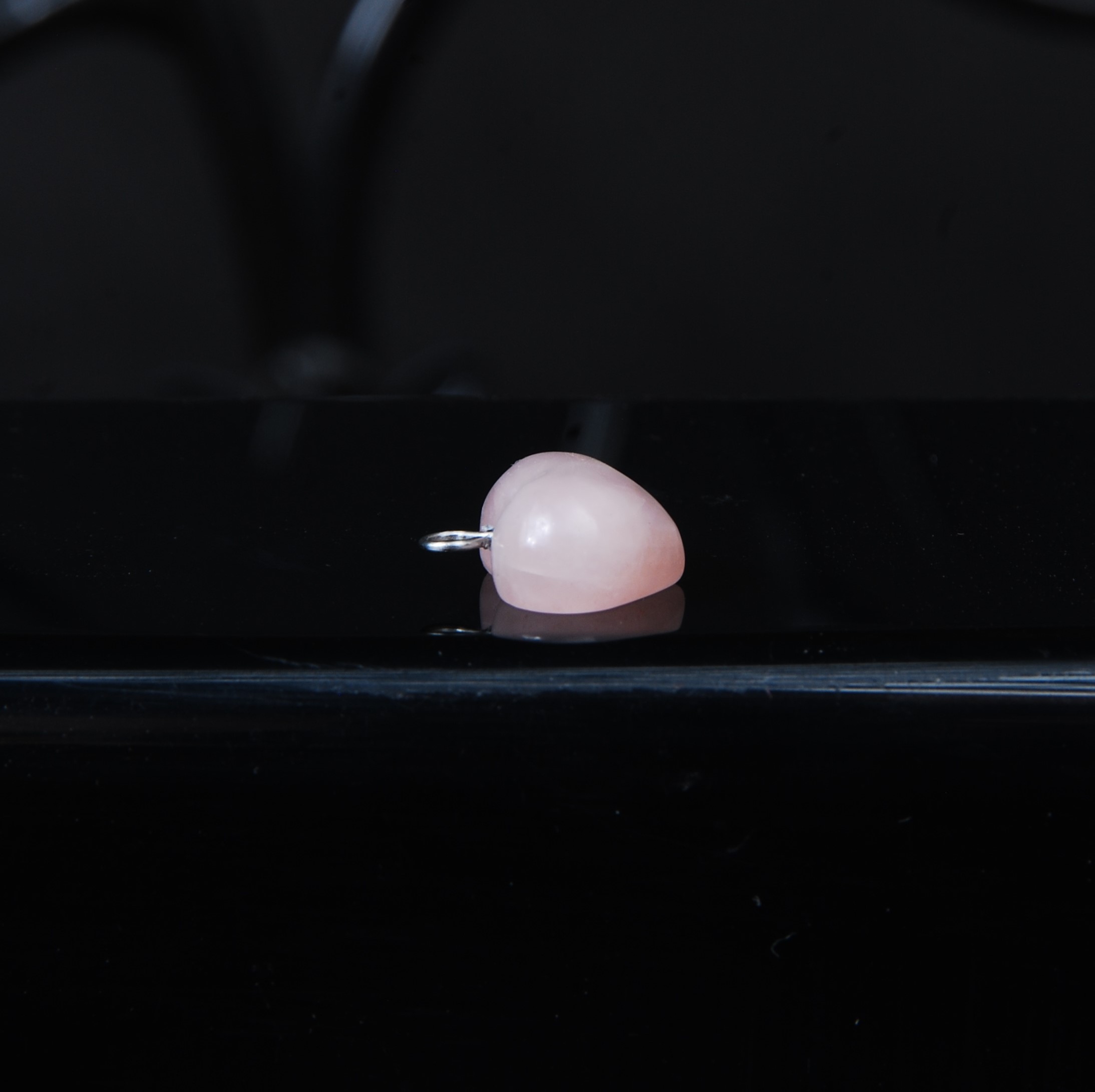 DSC_8996 گردنبند قلبی رز کوارتز صورتی کوچک 1.56 گرم