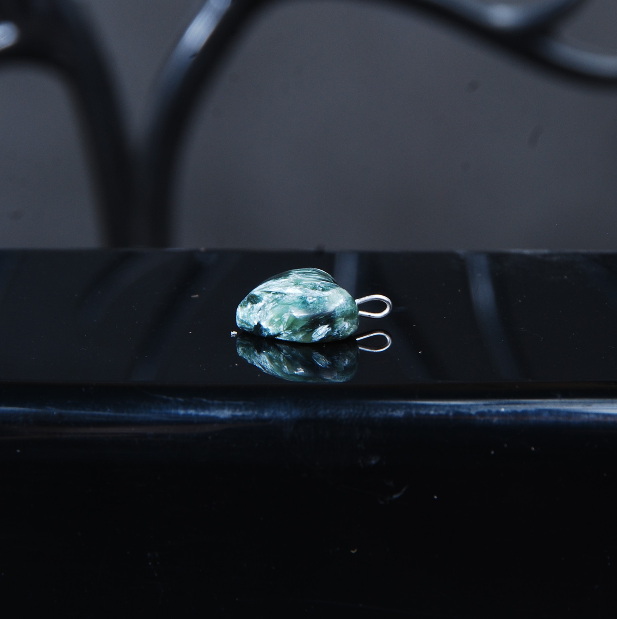 DSC_9100 گردنبند قلب سرافینیت (بال فرشته ) طبیعی 1.50گرم