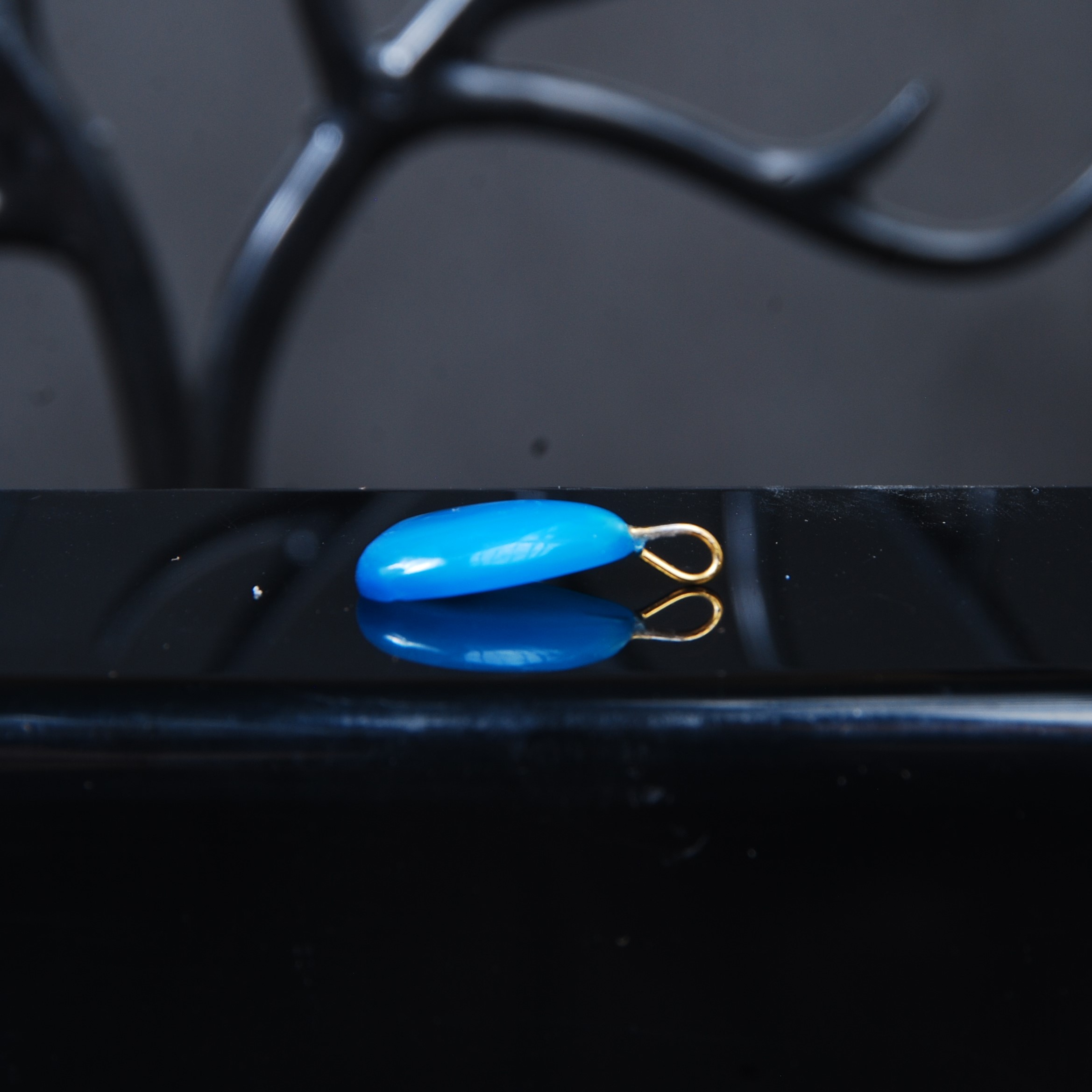 DSC_9108 گردنبند سنگ عقیق آبی برزیلی1.64 گرم