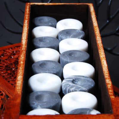 مهره بازی تخته نرد سنگی سایز 60(دستساز )