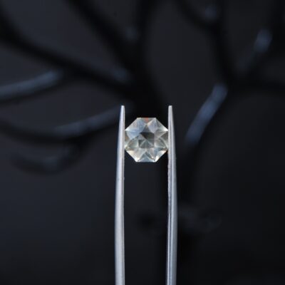 سنگ سیترین (لمون کوارتز) تراش 8گوش 1.75قیراط