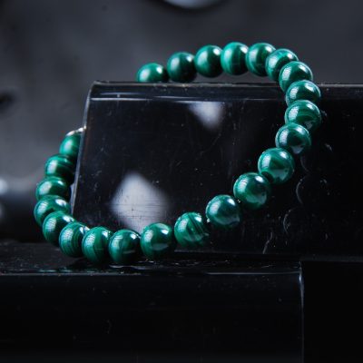دستبند سنگ طبیعی مالاکیت (Malachite) اصل